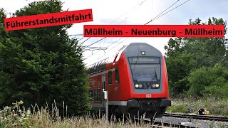 Führerstandsmitfahrt von Müllheim nach Neuenburg und zurück [upl. by Hallvard]