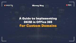 A Guide to Implementing DKIM in Office 365 for Custom Domains [upl. by Yvel387]