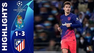 FC Porto vs Atl Madrid 13 Highlights UEFA Champions League 20212022 [upl. by Freddi373]