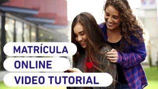 Matrícula Online en el BRITÁNICO  Videotutorial [upl. by Mutua]