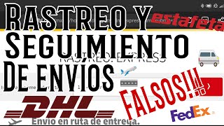 RASTREO SEGUIMIENTO Y NÚMEROS DE GUÍA FALSOS  Dimerojel [upl. by Portland139]