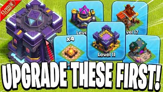 What to Upgrade First at TH15 in Clash of Clans [upl. by Ahsiral]