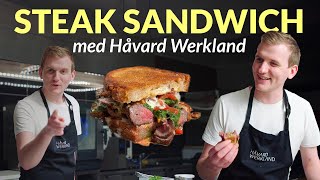 Steak Sandwich med Håvard Werkland  Kokkens Kveldsmat  MatPrat [upl. by Anilehcim96]