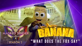 Tikman na ang What Does The Fox Say performance ni Banana  Masked Singer Pilipinas Season 2 [upl. by Tanney]