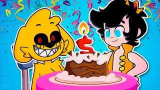 MIKE EXE BAILA el Cumpleaños de MIKE 🎂🥳 LA FIESTA MÁS ANIMAL 🎉 Shorts​​ Cortos [upl. by Ysnap]