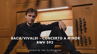 BachVivaldi  Concerto A minor BWV 593 1 [upl. by Noxas933]