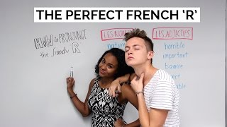 How to Pronounce the French quotRquot  DamonAndJo [upl. by Arrotal503]