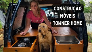 PROJETO INTERNO MÓVEIS TOWNER MOTORHOME  T01 EP8 [upl. by Par]