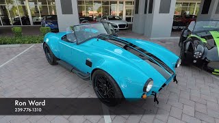 Mexico Blue BackDraft Racing Cobra [upl. by Irab772]