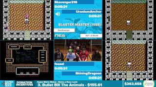 Blaster Master by Various Runners in 3242  Awesome Games Done Quick 2016  Part 78 [upl. by Yllor]