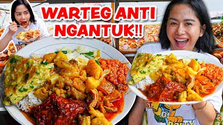 MUKBANG DI WARTEG BEJO AUTO KAYA RAYAMURAH BANGET amp BUKANYA 24 JAM [upl. by Ayaladnot]