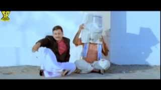 Brahmanandam with AVS Fantastic Comedy  Dharma Chakram Movie [upl. by Mihcaoj]