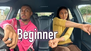 Beginner Driving Lesson With Reon  How To Steer [upl. by Fairleigh]