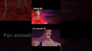 Meliodas vs Escanor Comparison sevendeadlysins anime fourknightsoftheapocalypse animeedit [upl. by Kinch]