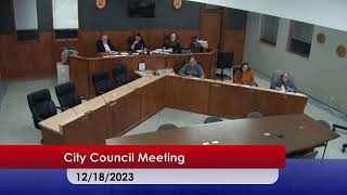 Logansport Parks and Recreation Board Meeting 121323 [upl. by Ettereve]