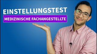 Einstellungstest Medizinische Fachangestellte 2024 einstellungstest medizin [upl. by Annaigroeg]