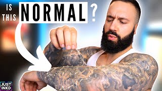 How to TREAT A PEELING TATTOO  Tips Tricks amp Healing Experience [upl. by Janina170]