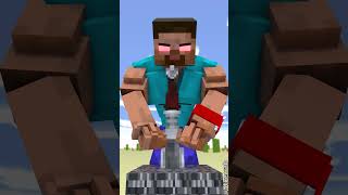 Zombie Becomes Herobrine in King Arthurs Sword Challenge ⚡⌚ Transform Watch [upl. by Aihsotal476]