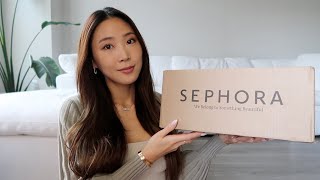 SEPHORA VIB SALE HAUL • UNBOXING HOLIDAY SAVINGS EVENT 2023 [upl. by Atwood]