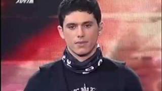 X Factor 2008Live show 5Nikolas Metaxas Augoustos [upl. by Adnahsar]