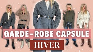 GARDEROBE CAPSULE HIVER I 12 vêtements  32 tenues pour la saison hivernale 2022 [upl. by Meryl]