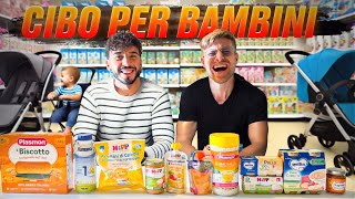 PROVIAMO TUTTO IL CIBO PER BAMBINI DEL SUPERMERCATO  NON DOVEVAMO FARLO RISCHIAMO DI STARE MALE [upl. by Artemis631]