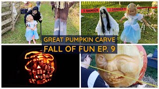 Chadds Fords Great Pumpkin Carve amp Kid Friendly Haunted Trail  Fall of Fun Ep 9  Dylan Zangwill [upl. by Osithe332]