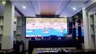 VIDEOTRON INDOOR P25 BAPENDA GOWA UK 160 X 352 M [upl. by Mendoza]