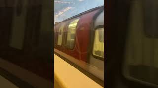 Metropolitan Line smokes Jubilee Line Wembley Park to Nesaden [upl. by Nemzzaj]