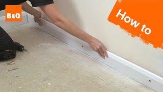 How to fit skirting boards part 2 fixing the skirting boards [upl. by Venetis]