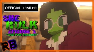 4K SHEHULK Episode 1 quotLaw and Disorderquot Official Trailer  A MINECRAFT Machinima PREVIEW [upl. by Anirt]