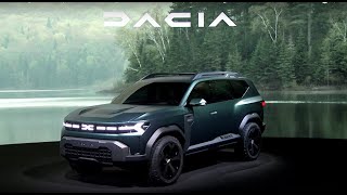 Dacia Bigster Concept  Dacia New Logo 2021  Official Video  Exterior Design [upl. by Sams]