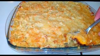 GRATIN DE PÂTE A LA VIANDE HACHÉE FACILE [upl. by Hctim]