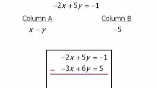 GRE Math Practice Algebra  Example 3 [upl. by Missi500]