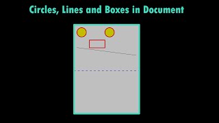 Add Circles Lines and Boxes to PDF  FPDF  Python [upl. by Llenram]