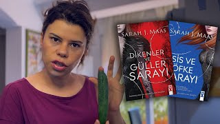 Güller ve Dikenler ve Sisler ve Küller ve 🍆 Sarayı  Sarah J Maas booktube [upl. by Zak]