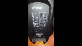 Pyle Speakers Review  15 Inch Powered 1000 Watts Speakers PPHP1585A [upl. by Dhumma]