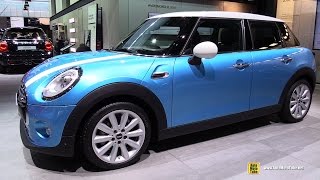 2017 Mini Cooper 5 Doors 136ch  Exterior and Interior Walkaround  2016 Paris Motor Show [upl. by Azil]