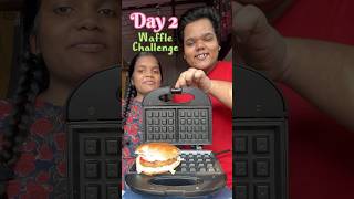 Waffle from Burger DAY 2 of Waffle Challenge shorts [upl. by Lu]