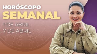 HORÓSCOPO SEMANAL  1 DE ABRIL AL 7 DE ABRIL  KATIUSKA ROMERO [upl. by Nniw]