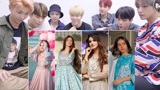 BTS reaction Amazing TikTok completion of Pakistani musers  ZiinChan [upl. by Anitnelav]