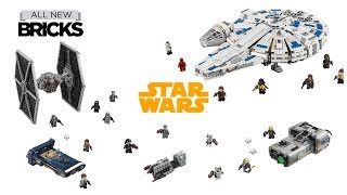 Lego Star Wars Solo A Star Wars Story Compilation of All Sets [upl. by Rosario]