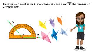 Envision Math Grade 4 Topic 15 Lesson 4 Use protractor [upl. by Dominica]