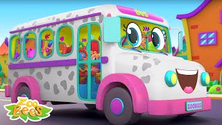 Roues Dans le Bus  Plus Vidéos de Véhicules et Préscolaire Chanson pour Enfants [upl. by Anne-Corinne]