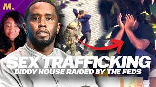 Reaction Feds Just Raided Diddys Home In Los Angeles And Miami For Sx Trafficking  WTF [upl. by Inimak]