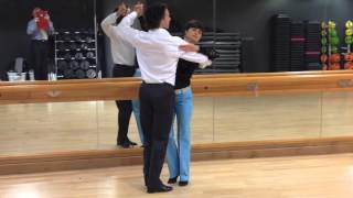 Slow Waltz Intermediate Routine by Inspiration 2 Dance London [upl. by Ball]