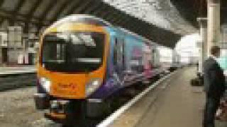 DMUs Voyagers old diesels and more at York train station 06 August 2008 [upl. by Bellina]