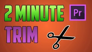 Premiere Pro CC  How to Trim and Cut Video with Shortcuts [upl. by Morita]