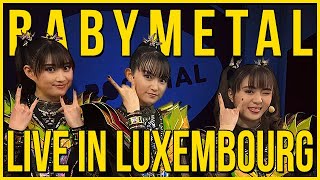 BABYMETAL Live at the Rockhal EschsurAlzette Luxembourg 07 Dec 2023 Time Wave live [upl. by Klarika]