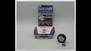 Lancia 037 Uscita N 4 Pneumatico cerchione e disco del freno Edizione Centauria in scala 18 [upl. by Kloman156]